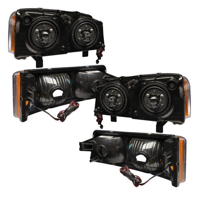 Oracle 03-06 Chevy Silverado Pre-Assembled Headlights w/Parking Lights- w/ BC1 Controller