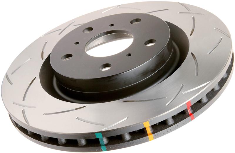 DBA 00-01 Cherokee Sportswagon/Wagoneer / 99-06 Wrangler Front Slotted 4000 Series Rotor