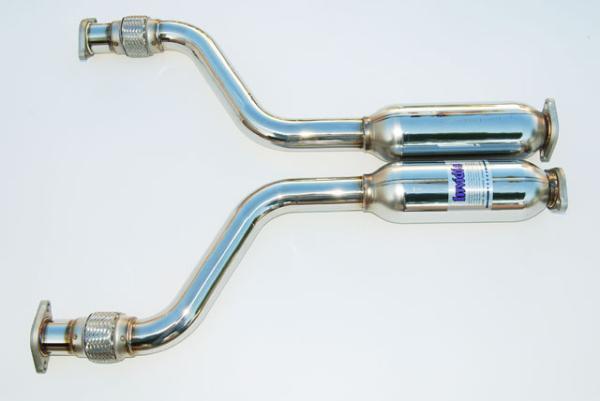 Invidia 03-08 Infiniti G35 Coupe Gemini Single Layer Titanium Tip Cat-back Exhaust