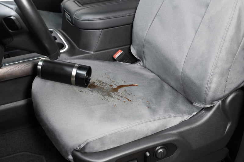 Covercraft 00-01 Ford F150 Waterproof Polyester SeatSaver Custom Second Row Seat Covers - Grey