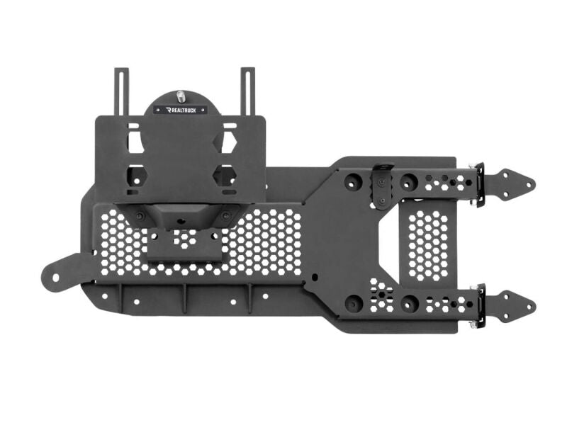 Go Rhino 08-22 Jeep Wrangler JL/JLU Body Mount Spare Tire Carrier - Tex. Blk