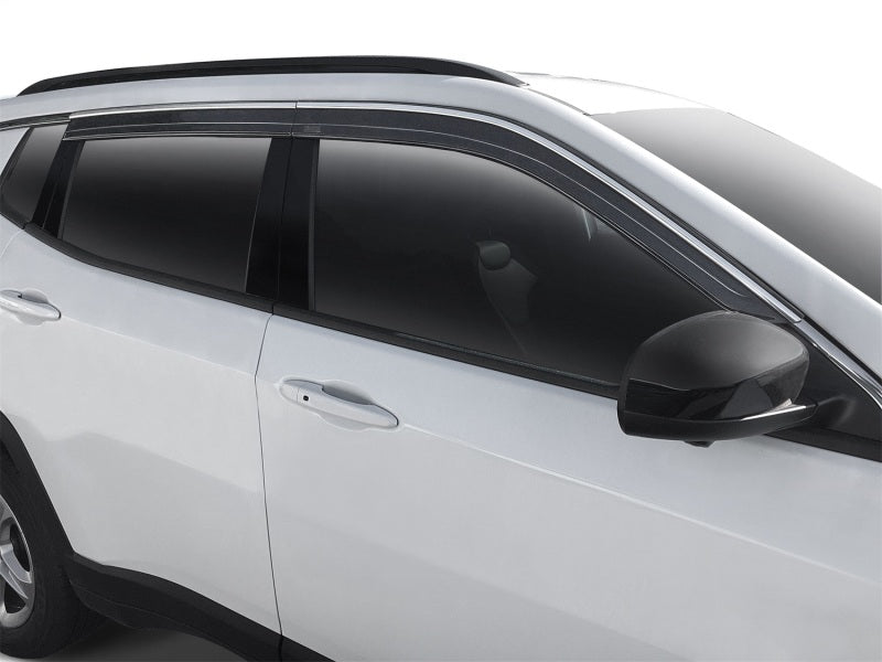 Husky Liners 13-17 Honda Accord Sedan Ventvisor Low Profile (4pc) - Chrome