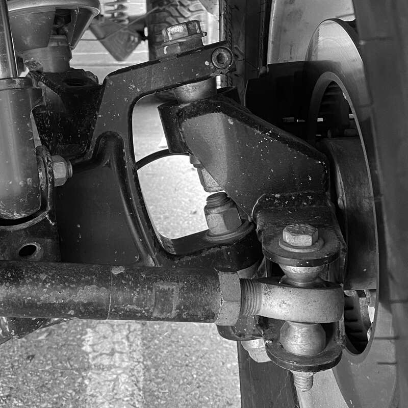 Upgr Camburg Ford F-150 2wd 87-96 I-beam Race Spindle & 2.25 Front Hub Upgr ...